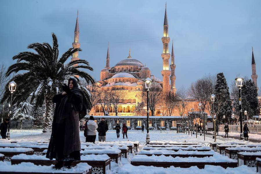 Fotos del Temporal en Estambul