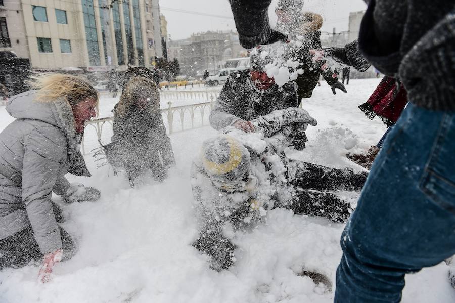 Fotos del Temporal en Estambul