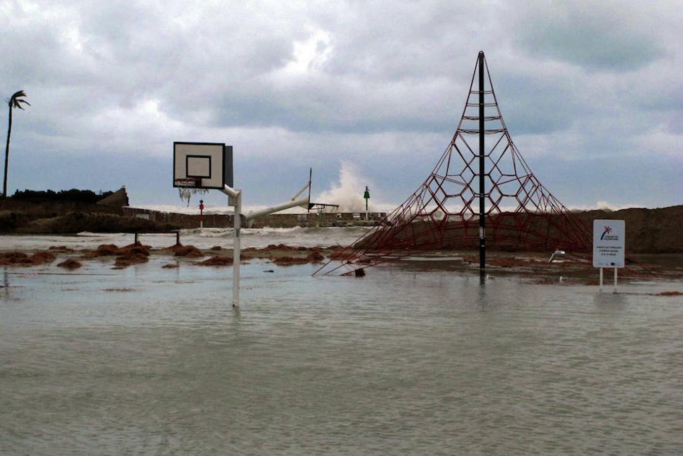 Temporal en Xàbia y Dénia en enero