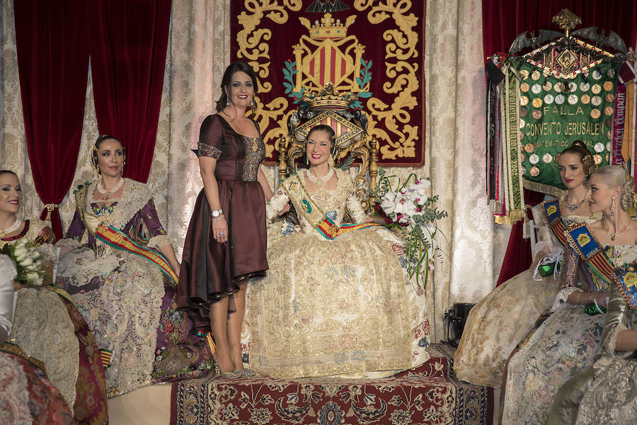 Fotos de la presentación de Carmen Belda, fallera mayor de la Falla Convento Jerusalén