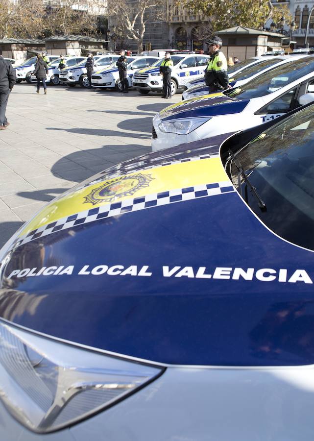 Fotos de los nuevos coches de la Policía Local de Valencia