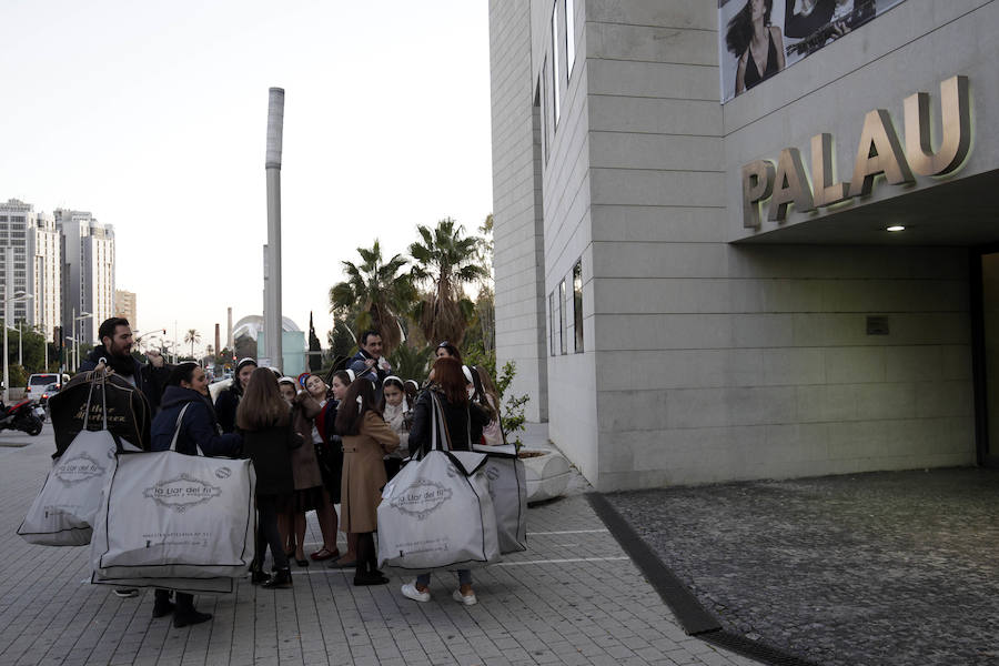 Fotos de los ensayos de las proclamaciones de las falleras mayores de Valencia 2017