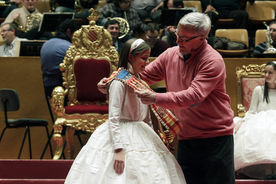 Fotos de los ensayos de las proclamaciones de las falleras mayores de Valencia 2017