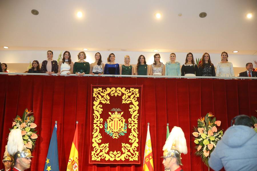 Fotos de la exaltación de la fallera mayor de Valencia, Raquel Alario