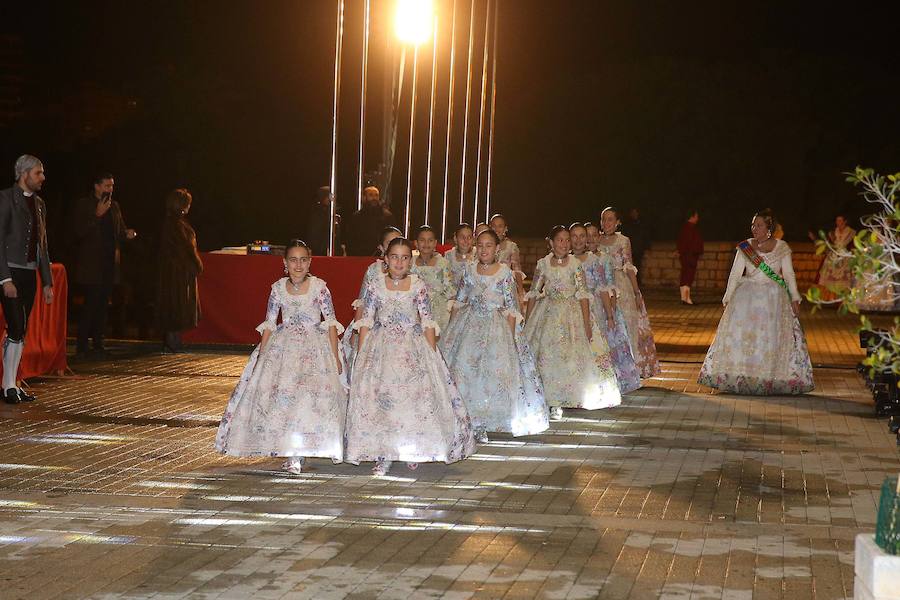 Fotos de la exaltación de la fallera mayor de Valencia, Raquel Alario