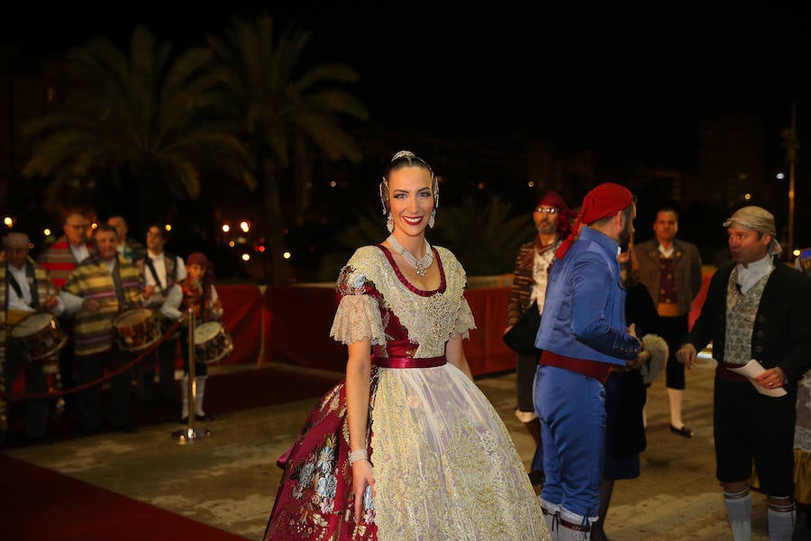 Fotos de la exaltación de la fallera mayor de Valencia, Raquel Alario