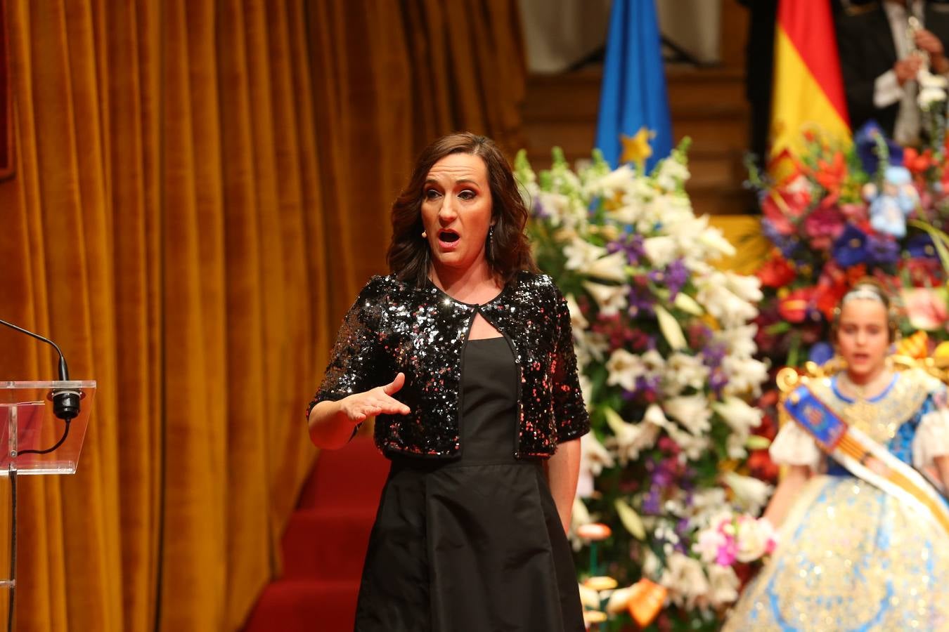 Fotos de la exaltación de la fallera mayor infantil de Valencia 2017