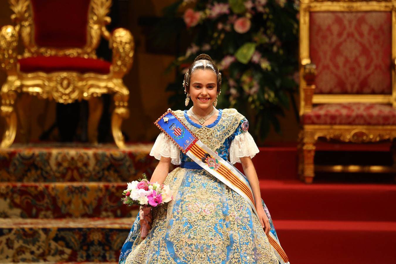 Fotos de la exaltación de la fallera mayor infantil de Valencia 2017