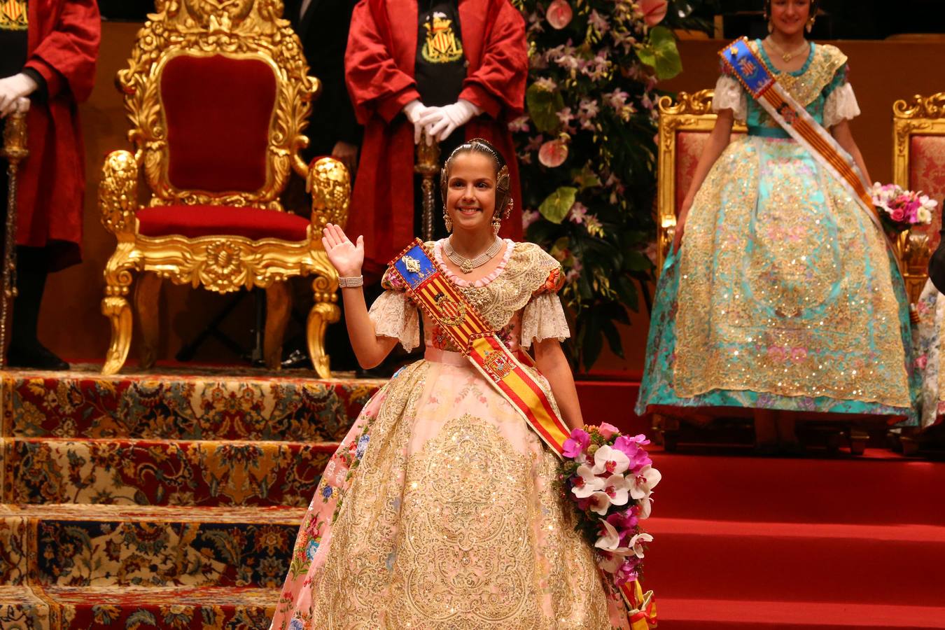 Fotos de la exaltación de la fallera mayor infantil de Valencia 2017