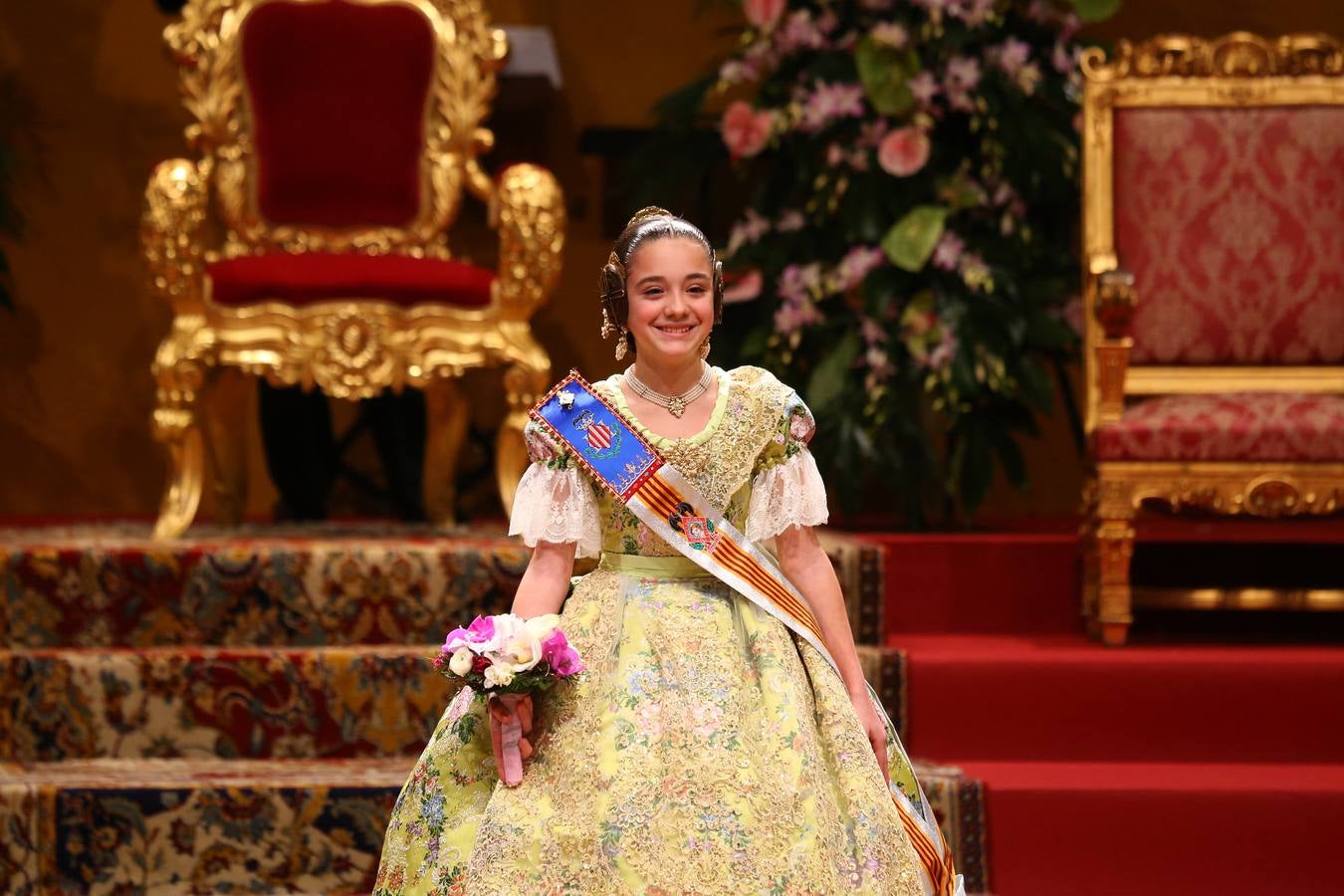 Fotos de la exaltación de la fallera mayor infantil de Valencia 2017