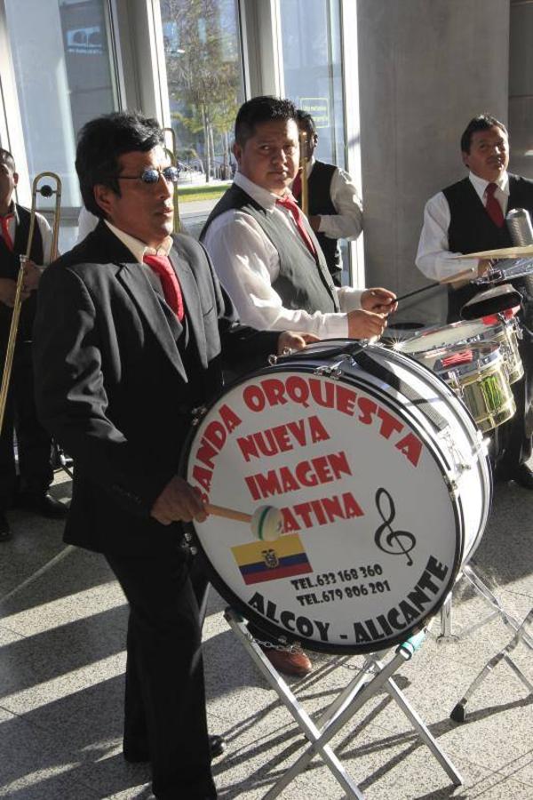 Fotos de Rafael Correa, presidente de Ecuador, en su visita a Valencia