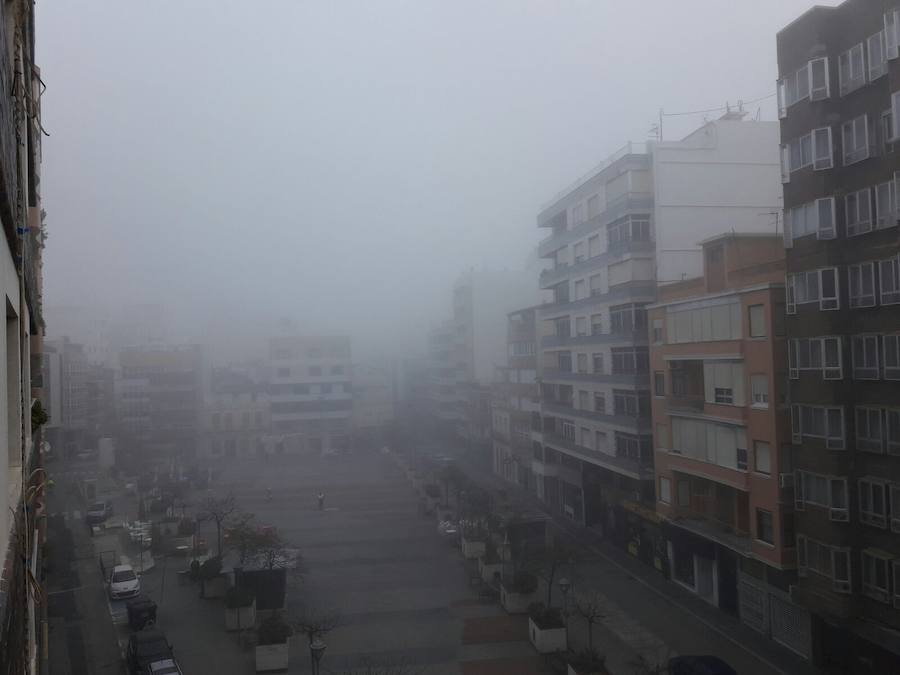 Niebla en Tavernes de la Valldigna.