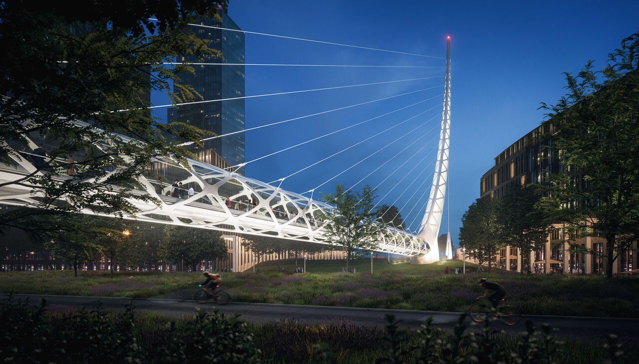 Fotos del proyecto de Santiago Calatrava en el centro de Londres