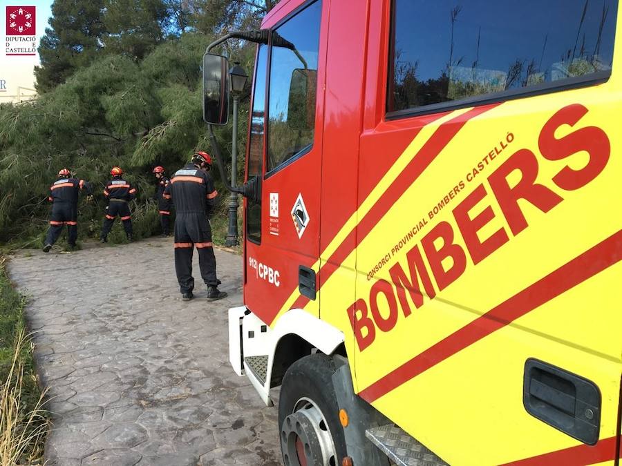 Actuación de los Bomberos de Castellón.