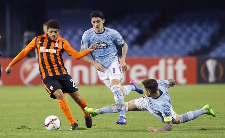 El Celta-Shakhtar, en imágenes