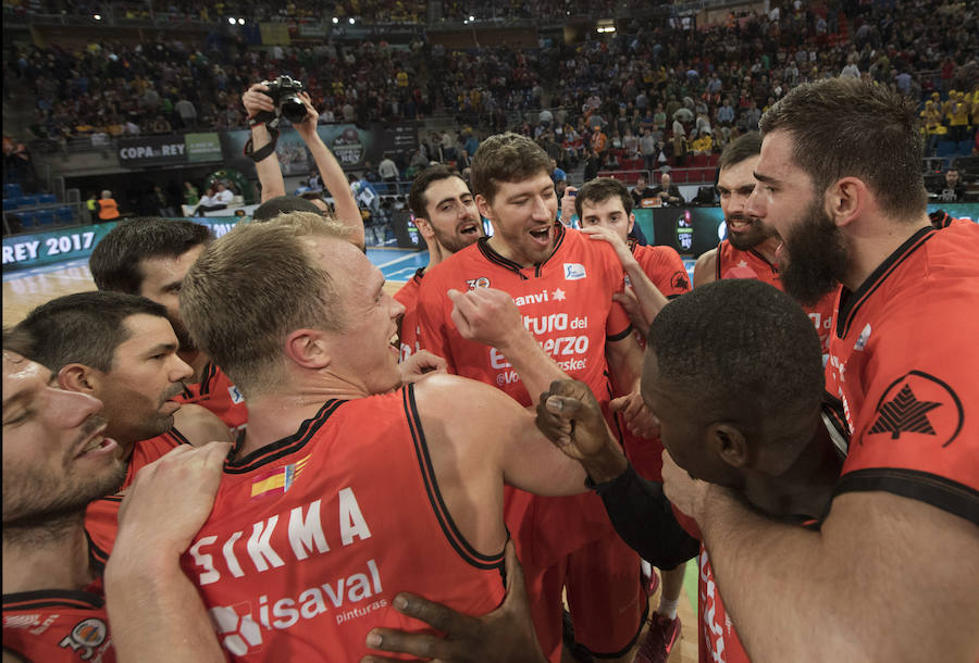 Fotos del Valenica Basket-Gran Canaria correspondiente a los cuartos de final de la Copa del Rey de Vitoria