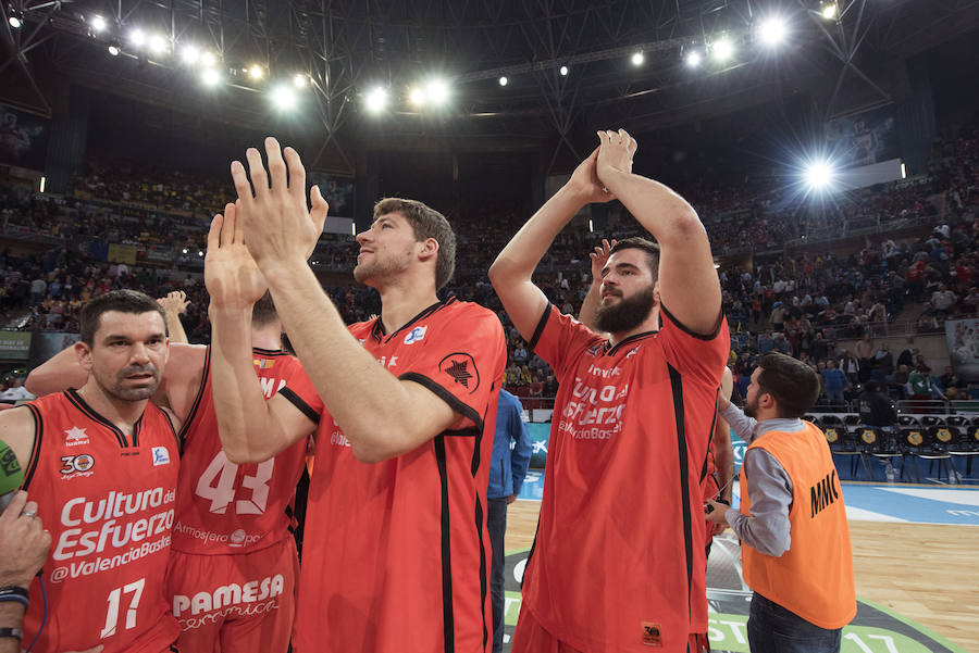 Fotos del Valenica Basket-Gran Canaria correspondiente a los cuartos de final de la Copa del Rey de Vitoria