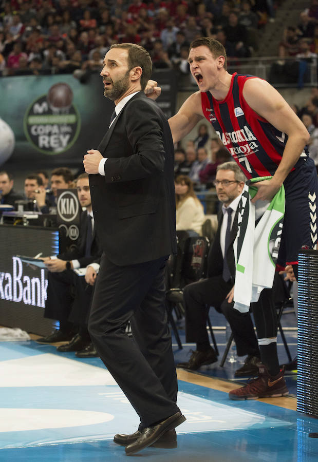 El Baskonia-Real Madrid, en imágenes