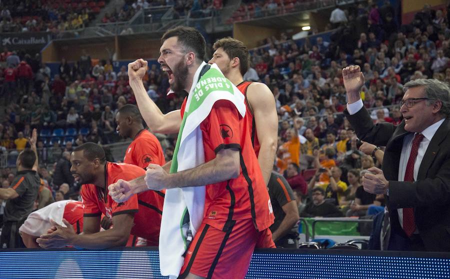 Fotos de la semifinal de Copa del Rey disputado entre el Barcelona y el Valencia Basket