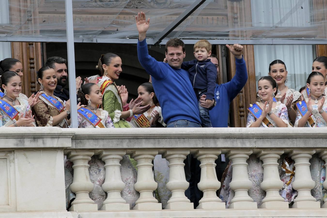 Fotos de la mascletà de Fallas del 28 de febrero, diseñada por un aficionado