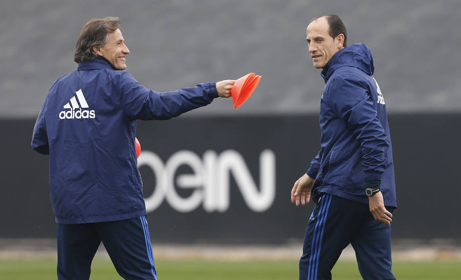 Fotos del entrenamiento del Valencia CF