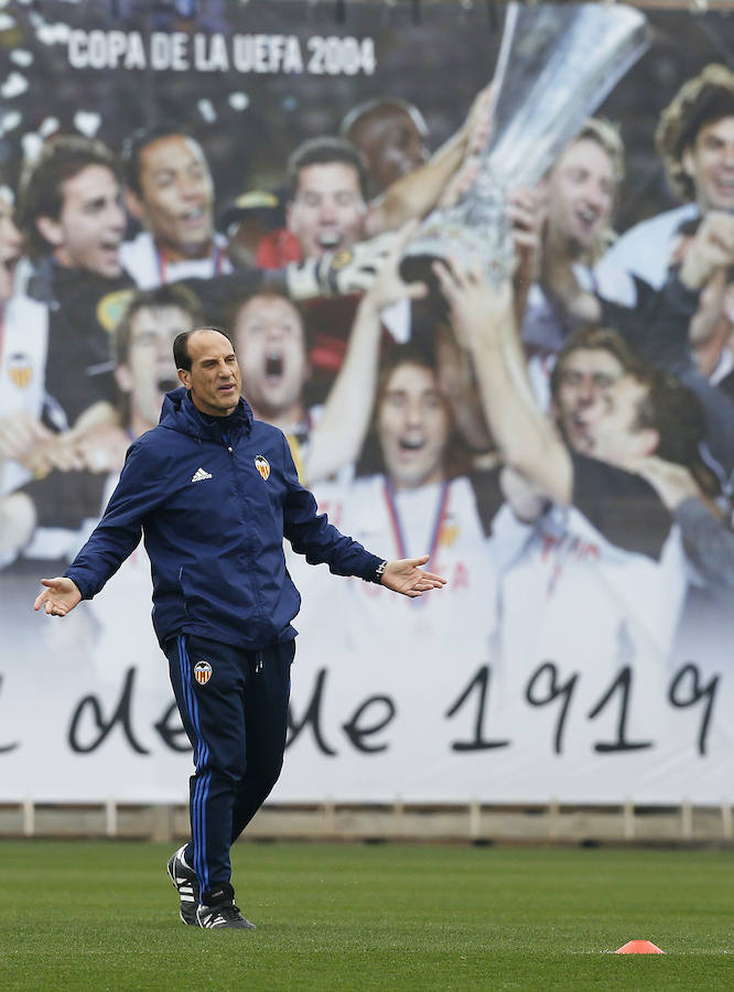 Fotos del entrenamiento del Valencia CF