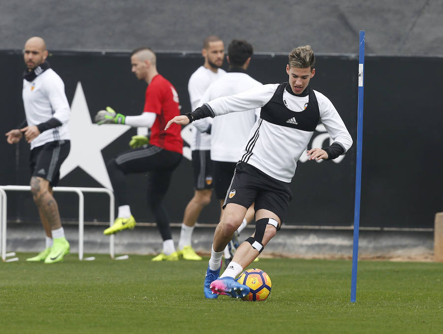 Fotos del entrenamiento del Valencia CF