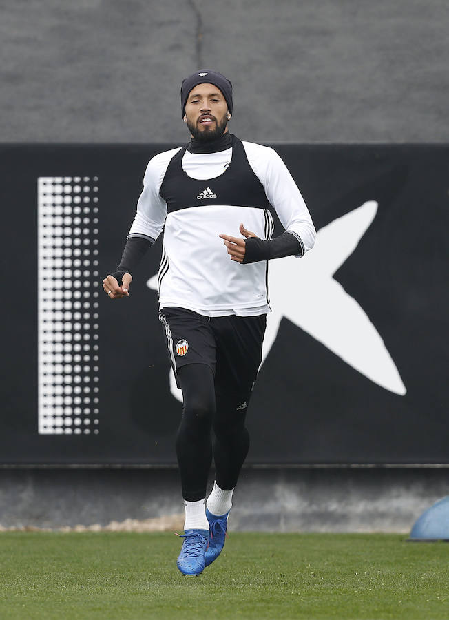 Fotos del entrenamiento del Valencia CF