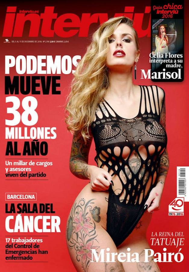 Fotos de portadas de &#039;Interviú&#039;