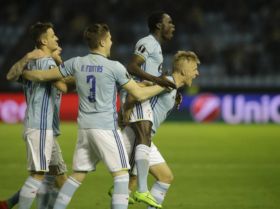 El Celta-Krasnodar, en imágenes