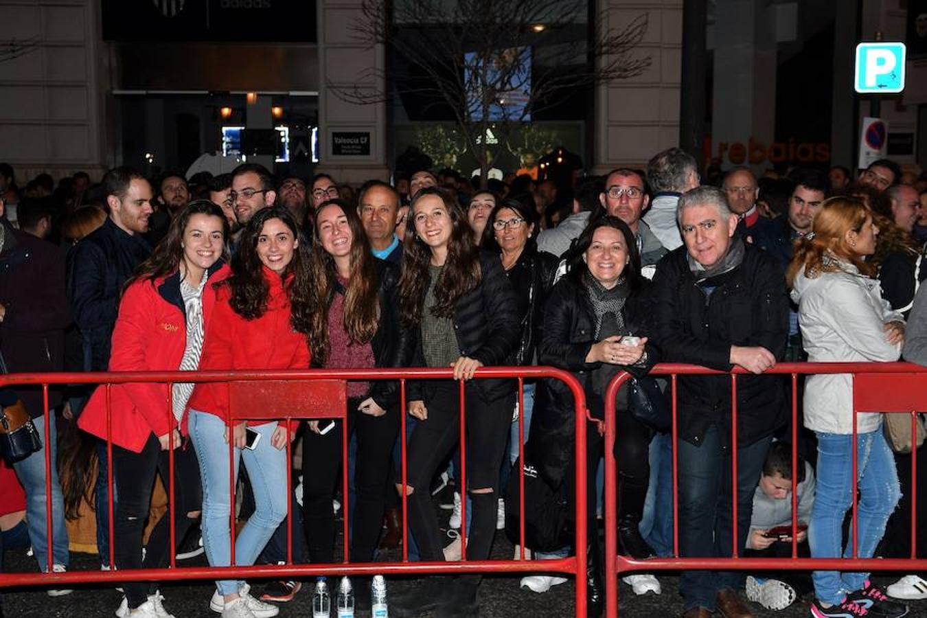 Fotos de la mascletà nocturna del sábado 11 de marzo. Fallas 2017