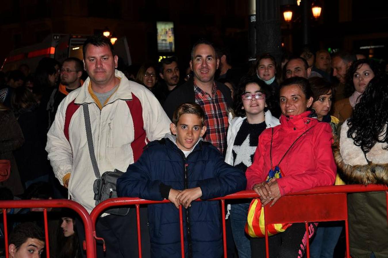 Fotos de la mascletà nocturna del sábado 11 de marzo. Fallas 2017