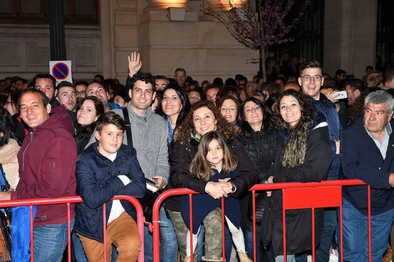 Fotos de la mascletà nocturna del sábado 11 de marzo. Fallas 2017