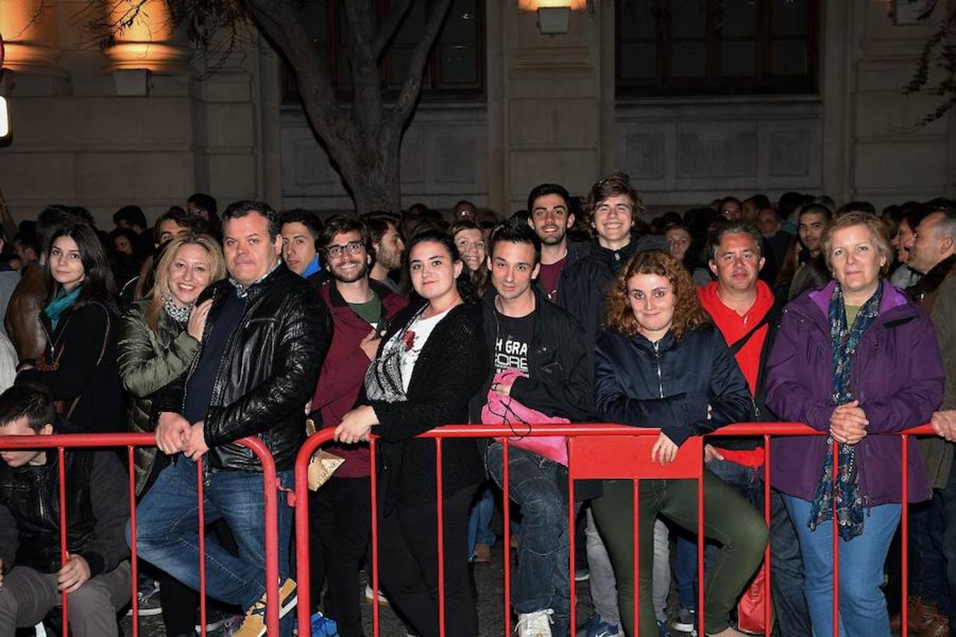 Fotos de la mascletà nocturna del sábado 11 de marzo. Fallas 2017