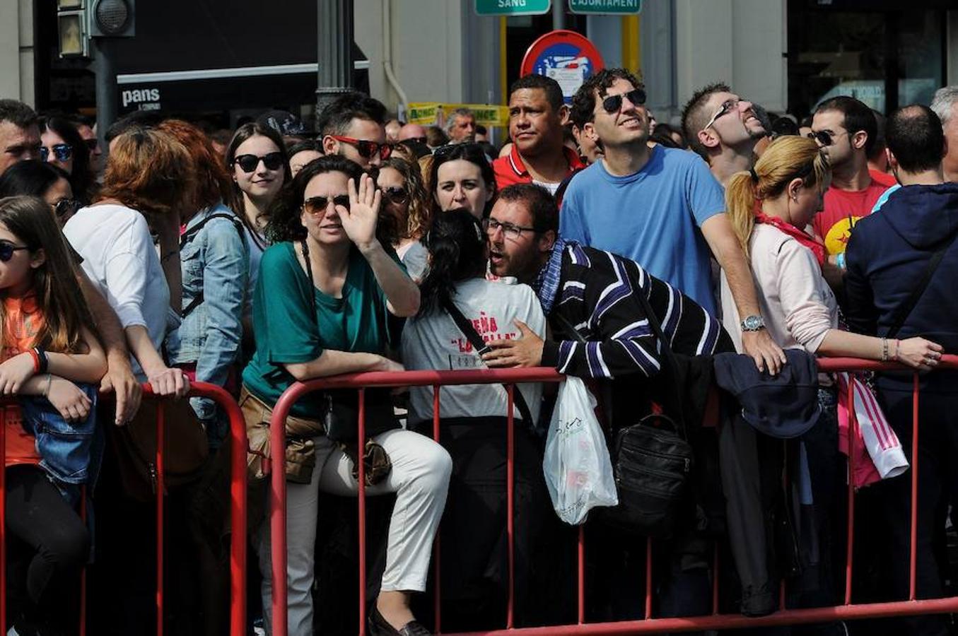 Fotos de la mascletà del domingo 12 de marzo de Pirotecnia Valenciana