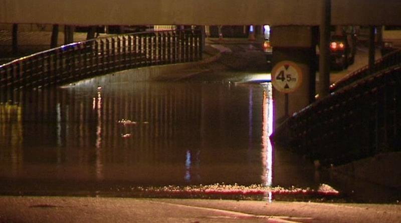 Fotos del temporal de lluvia y viento en Alicante de marzo de 2017