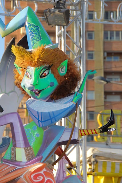 Fotos de la falla infantil de la Falla Barrio Beteró 2017