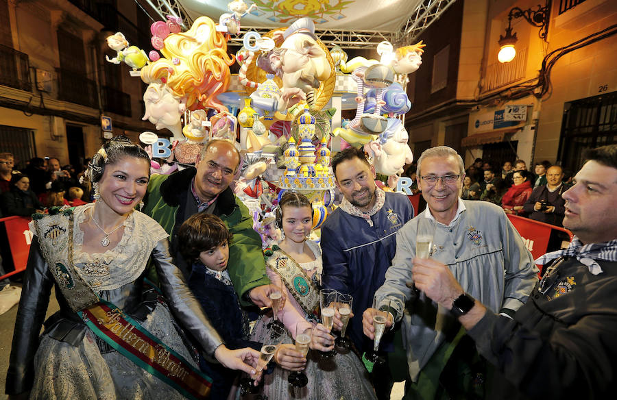 Fotos de la falla infantil Convento Jerusalén-Matemático Marzal, primer premio Sección Especial de 2017