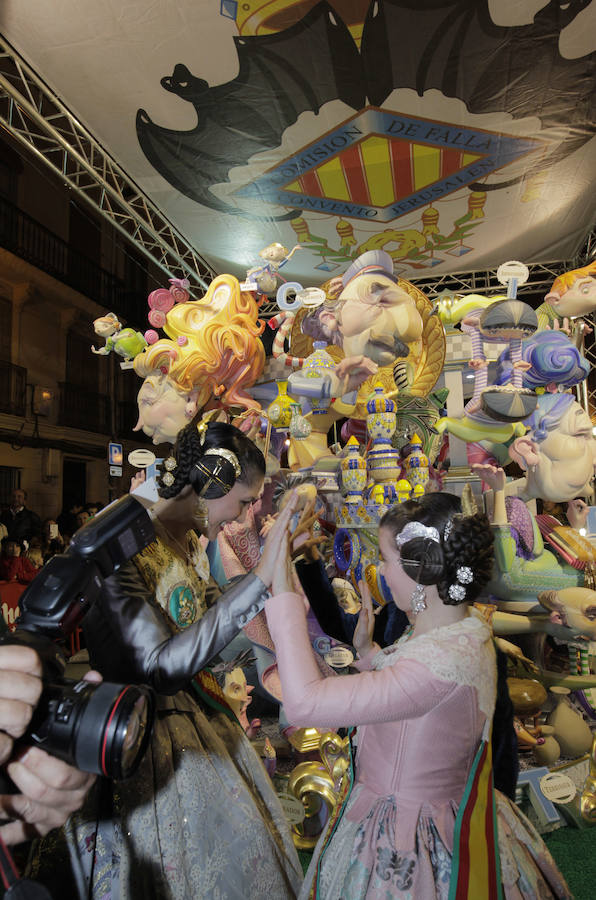 Fotos de la falla infantil Convento Jerusalén-Matemático Marzal, primer premio Sección Especial de 2017