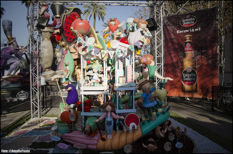 Fotos de la falla infantil de Falla Exposición 2017