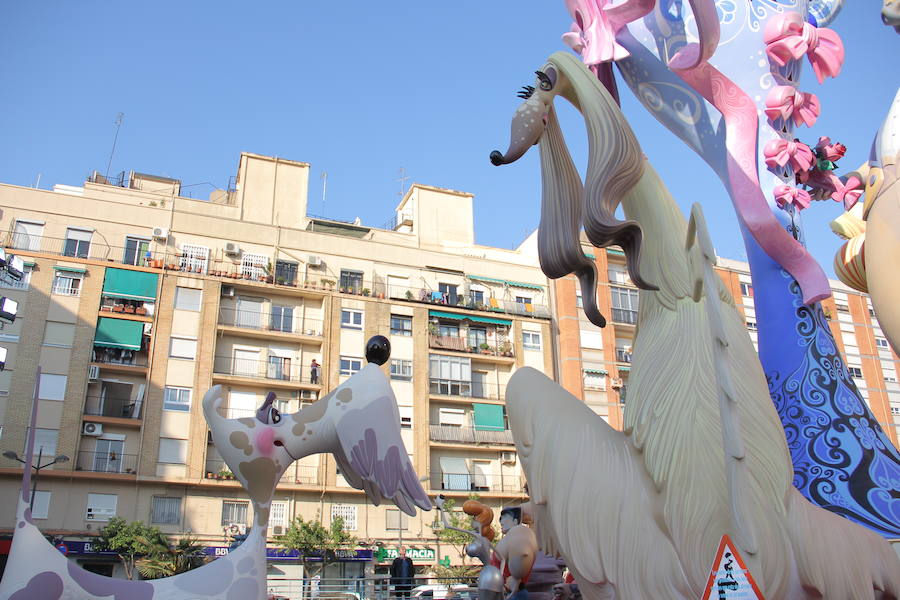 Fotos de la Falla Monestir de Poblet - Aparicio Albiñana 2017