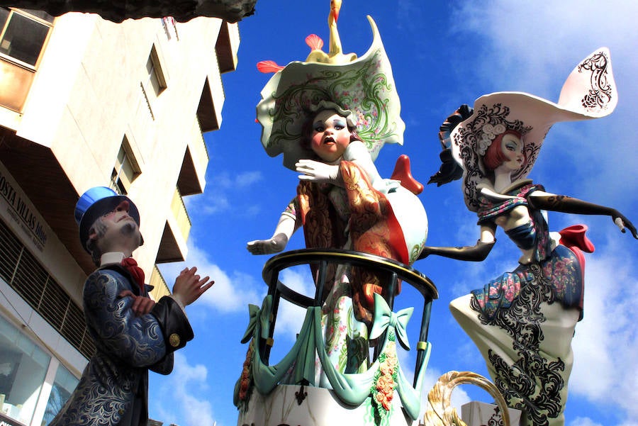 Fotos de las fallas de especial de Dénia