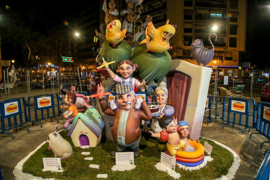 Falla Plaza Pintor Segrelles