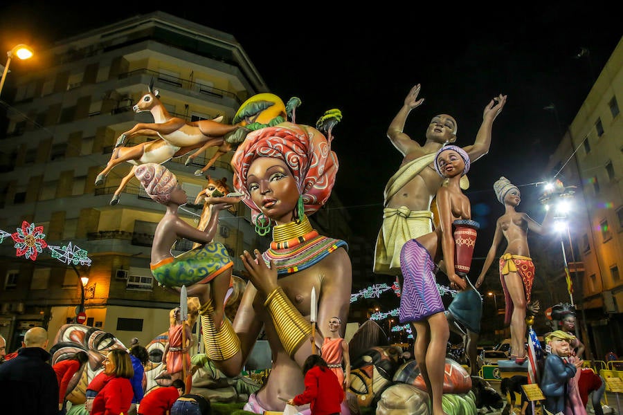 Falla Ramiro de Maeztu-Els Lleons José Jarauta Navajas