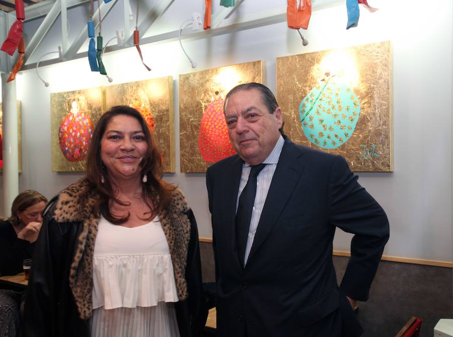 Fotos de la inauguración de la exposición de Josita Boluda