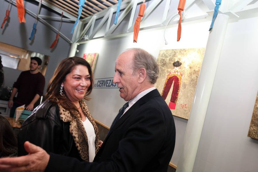 Fotos de la inauguración de la exposición de Josita Boluda