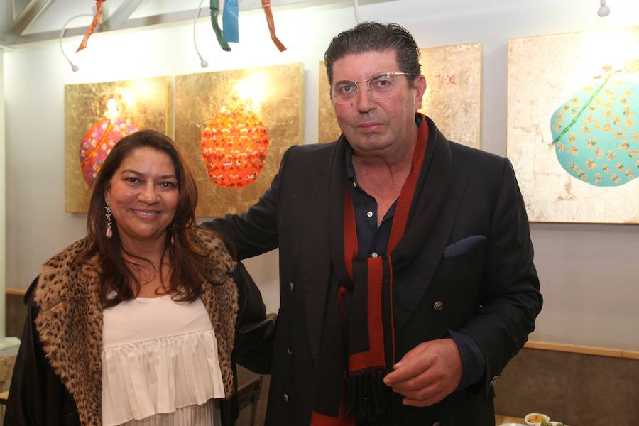 Fotos de la inauguración de la exposición de Josita Boluda