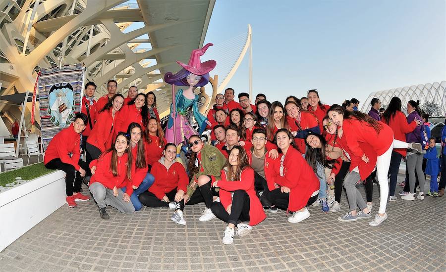 Fotos de la recogida de los ninots en la Exposición del Ninot 2017