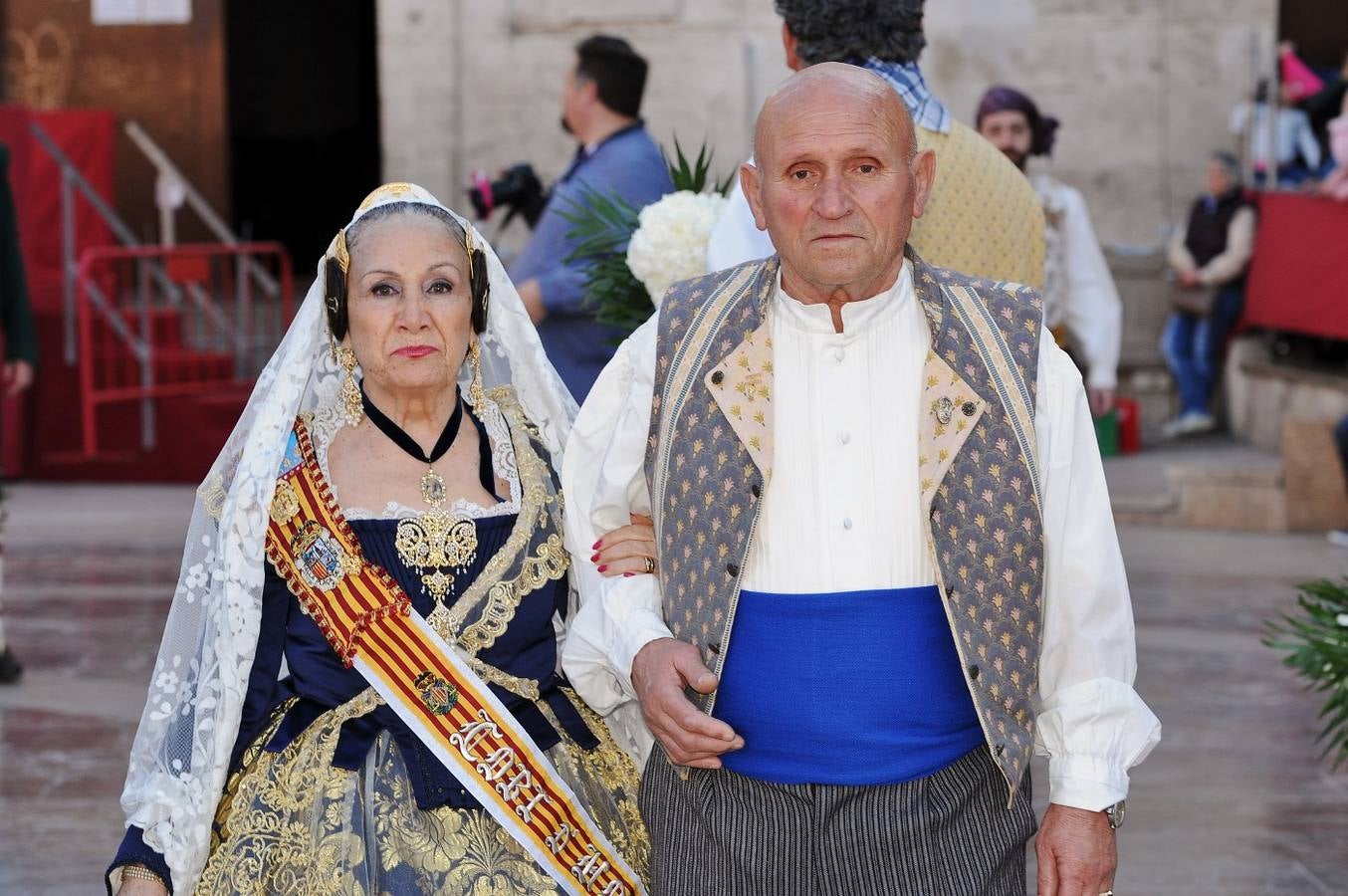 Fotos de la Ofrenda de las Fallas 2017 de hoy viernes (1)