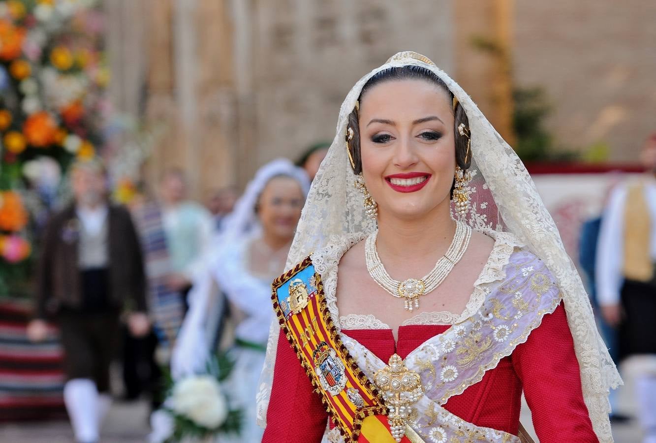 Fotos de la Ofrenda de las Fallas 2017 de hoy viernes (1)